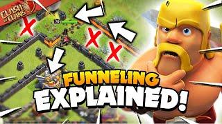Funneling Explained - Basic to Advanced Tutorial Clash of Clans