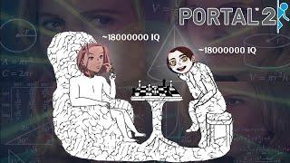 ГЕНИИ С 1500000 IQ ПРОХОДЯТ ИГРУШКУ ДЛЯ ДЕТЕЙ  Portal 2 №1