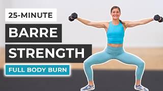 25-Minute Barre Workout At Home Sculpt and Strength
