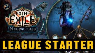 COLD BLADE VORTEX OCCULTIST - My League Starter for Necropolis  Path of Exile 3.24