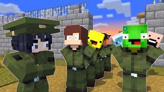 MAIZEN JJ & Mikey Went to ARMY CAMP? - Minecraft Animation JJ & Mikey