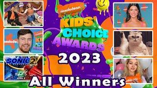 All-Winners  Nickelodeon Kids’ Choice Awards 2023