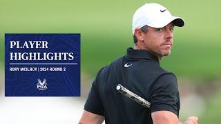 Rory McIlroy  Round 2 Highlights  2024 PGA Championship