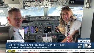 Father-daughter pilot duo makes flying a family affair with maiden Southwest Airlines flight