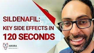 Sildenafil side effects in 120 seconds