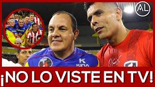 ¡NO LO TELEVISARON CLÁSICO de LEYENDAS CHIVAS vs AMÉRICA HOMENAJE a CUAUHTÉMOC BLANCO RESUMEN