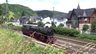 Volldampf BR01 1066 nach Koblenz und Boppard mit An- und Abpfiff