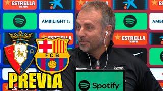 Rueda prensa HANSI FLICK OSASUNA v FC BARCELONA Versión Original