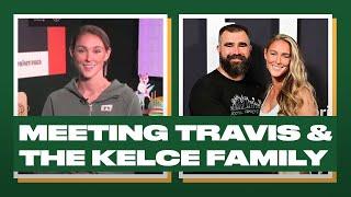 Kylie Kelce Talks Meeting Travis Kelce Best Cheesesteak in Philly & Milan Fashion Week