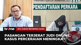 Duh Persentase Perceraian di Bojonegoro Meningkat Akibat Judi Online  AKIS tvOne