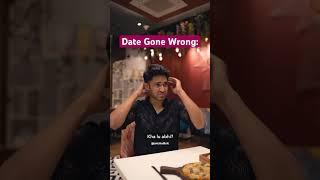 Date Gone Wrong Ft. @Thugesh   Anisha Dixit  #shorts