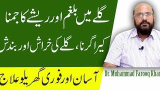 Post Nasal Drip Causes and Treatment  Nazla Zukam Khansi Ka Ilaj  Mucus Treatment  Kira Ka ilaj