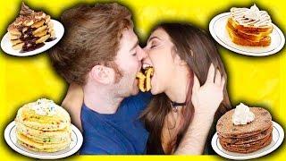 TASTING CRAZY PANCAKES with THE GABBIE SHOW