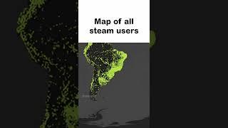 map of all steam users