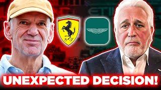 Adrian Newey’s Controversial Move Aston Martin and Ferrari Left in the Dark