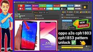 oppo a3s cph1803 cph1853 pin pattern password unlock tool new update 2024