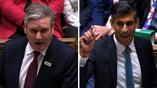 Rishi Sunak faces off with Keir Starmer  FULL DEBATE