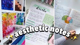 Aesthetic pretty notes  Tiktok compilation