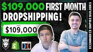 $0 to $100k First MONTH Dropshipping - Ecommerce Empire Academy Review & Student Success