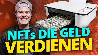 Diese NFTs verdienen Geld passives NFT Einkommen macht Dich reich