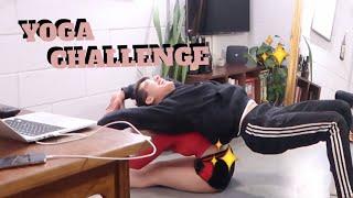failed yoga challenge w soony LIVING W A STRANGER BLOOPERS  Euodias