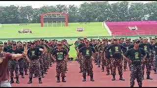 persiapan menyambut satu abad NU di GOR Sidoarjo Jawa timur di Indonesia.