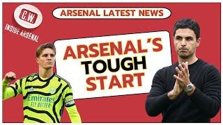 Arsenal latest news Artetas tough start  Fixtures reaction  Hein to sign  Midfield reaction