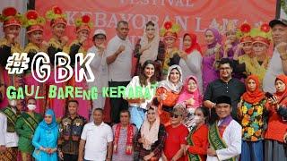 EPS #GBK  MAMA HANA HASANAH GAUL BARENG WARGA CIPULIR DI FESTIVAL KEBAYORAN LAMA CIPULIR