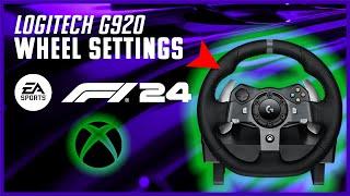 F1 24 - Logitech G920 Best Wheel Settings for XBOX - Realistic Feel All Experience Levels