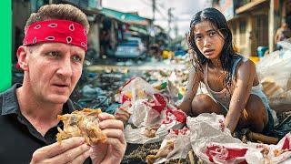 The Philippines Heartbreaking Street Food Garbage Can Chicken  Pag Pag