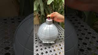 Bomb cake  Surprise cake  Fondant Cakes #shorts