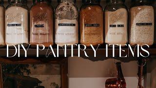 7 Easy Homemade PANTRY Mixes  Save MONEY in the Kitchen