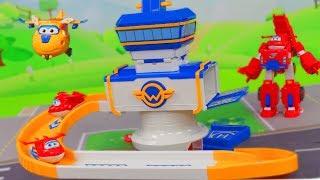 SUPER WINGS Spielzeuge deutsch Mehr Spielzeug Transform Feuerwehrmann Jett & Donnie Spielzeugautos