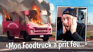 Mon Foodtruck a prit feu cest la catastrophe... Foodtruck Simulator #2