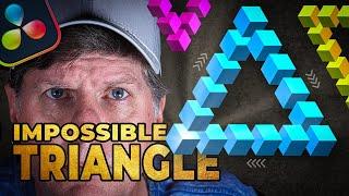 IMPOSSIBLE Triangle Solved?  Davinci Resolve Tutorial  Fusion