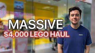 SPENDING $4000 AT THE LEGO STORE MASSIVE LEGO STAR WARS HAUL