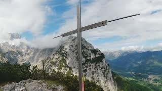 Vom Kreuzeck über die Knappenhäuser ins Höllental und über den Stangensteig ins Tal