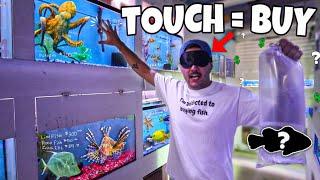 SALTWATER FISH SHOPPING SPREE BLINDFOLDED new fish