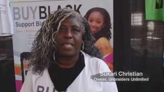 Unbraiders Unlimited - Sukari Christian - Black Business Expo 2013