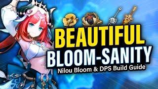 NILOU GUIDE & REVIEW How to Play Best BLOOM & NON-BLOOM Builds Team Comps  Genshin Impact 3.1