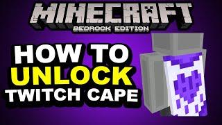 HOW TO GET THE MINECRAFT TWITCH CAPE & Java Mob Parity added to Minecraft bedrock