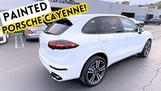 Rebuilding Salvaged Porsche Cayenne Platinum Edition