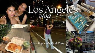 LA vlog⭐️ girls trip coffee shops night life *5 days in los angeles*