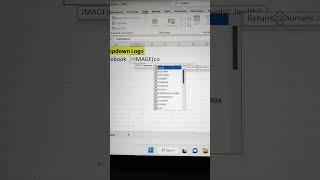 Excel Trick ‼️ Create Dropdown And Insert Brands Logo  #shorts #excel #exceltipsandtricks #bytetech