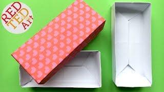 Easy Rectangular Origami Box - Paper Crafts - Crafts Basics