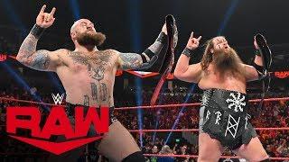 The Viking Raiders capture Raw Tag Team Titles Raw Oct. 14 2019