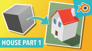 #4 - MODELLING A HOUSE PART 13 - Blender 2.8 tutorial