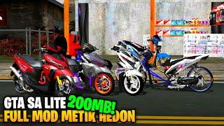 RILIS‼ GTASA LITE FULL MOD DRAG METIK HEDON TERBARU 2023 OFFLINE DI ANDROID