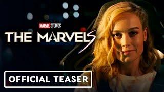 The Marvels - Official Teaser Trailer 2023 Brie Larson Samuel L. Jackson