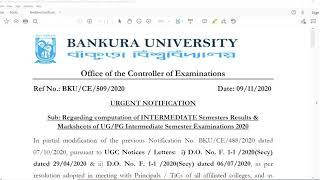 Method of Computation of MarksResults of UG SEM llUG SEM IV & PG SEM II Exams 2020